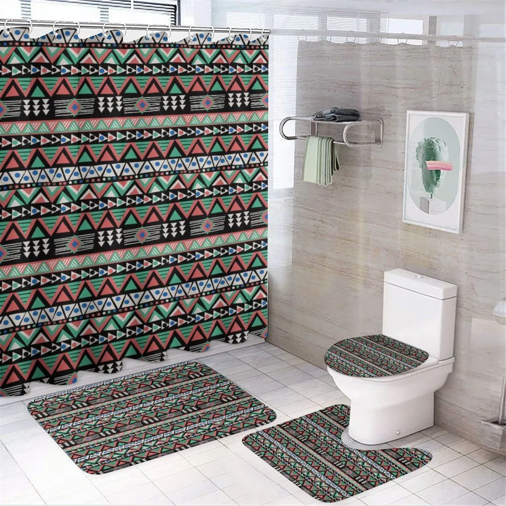 Ethnic Style Triangles Art — Your design