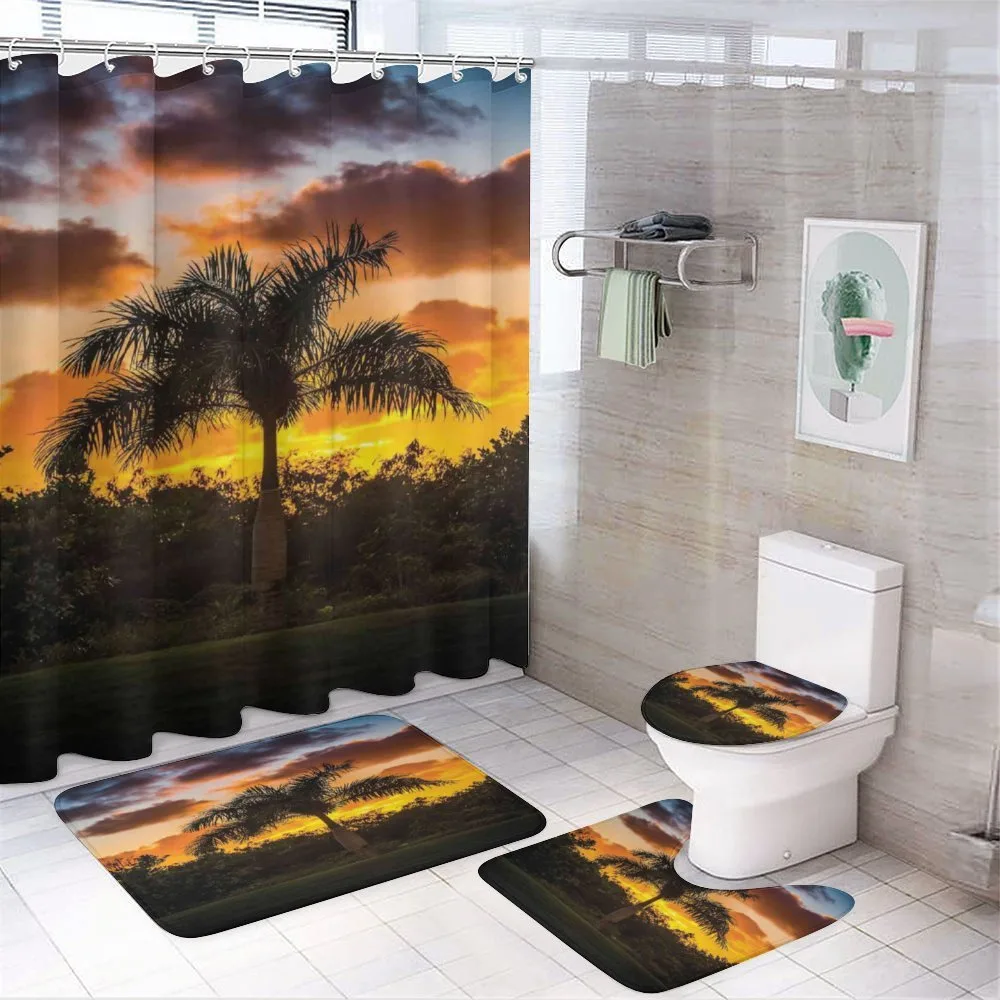 Exotic Tree at Sunset — Your design