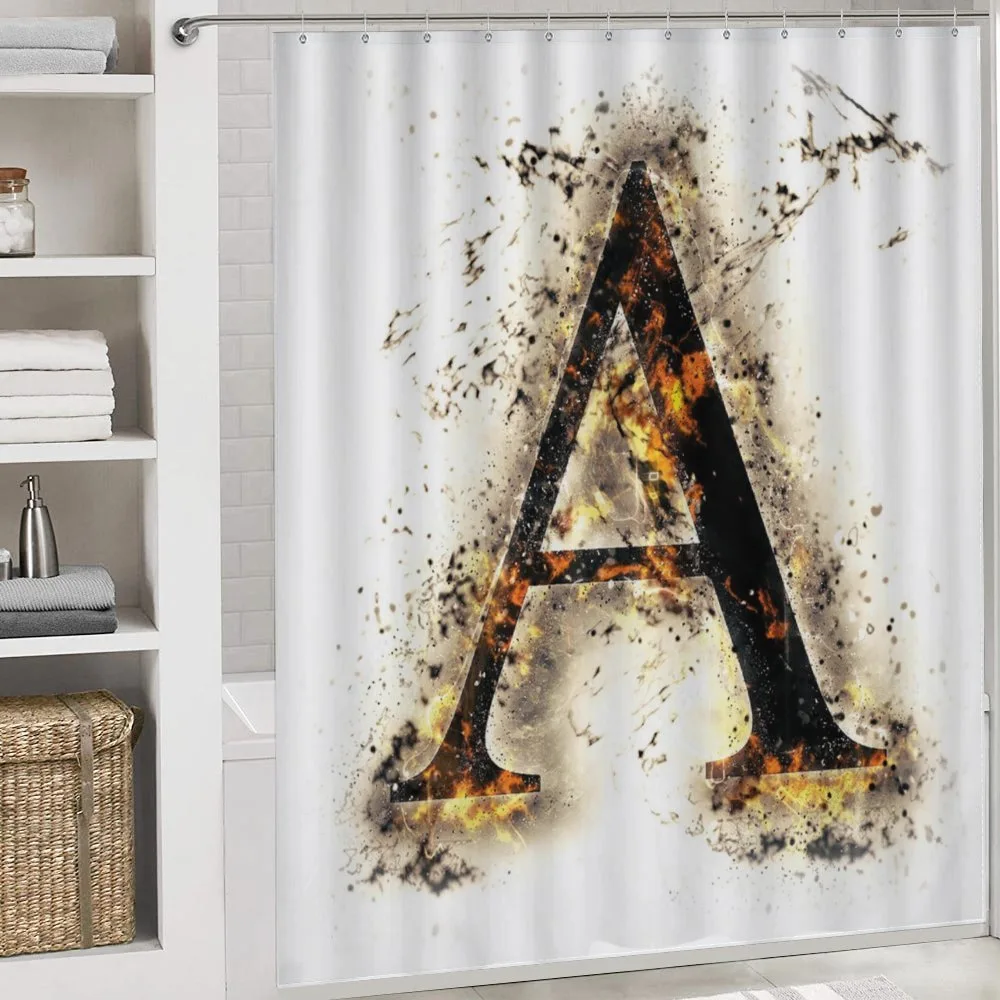 Fiery First Letter — Detail 4