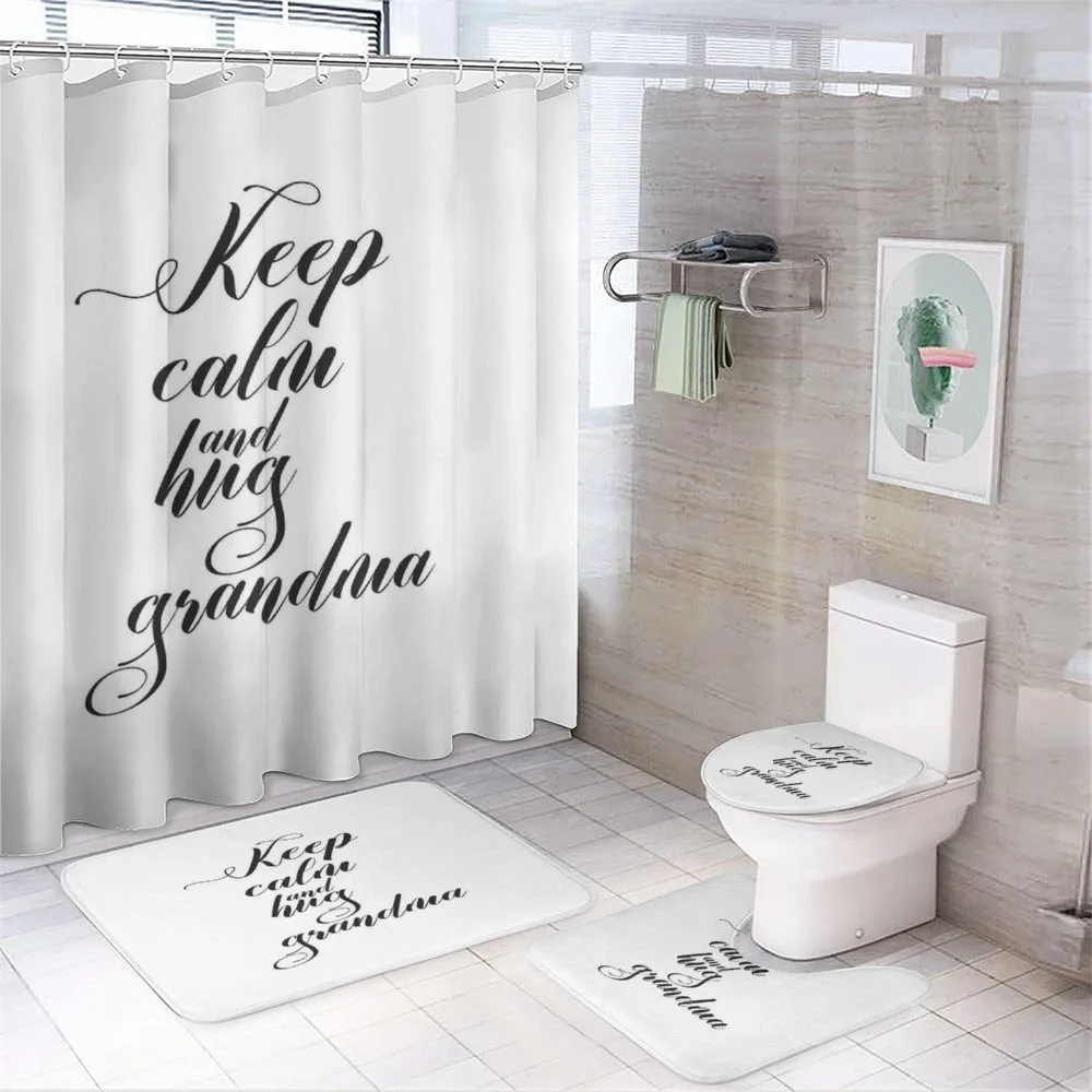 Hugging Grandma Calligraphy — Your design
