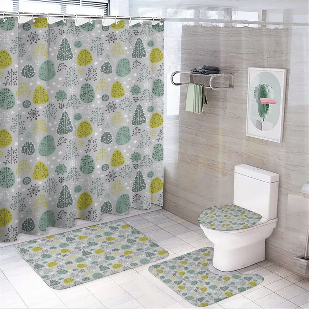 Late Autumn Forest Trees — Your design