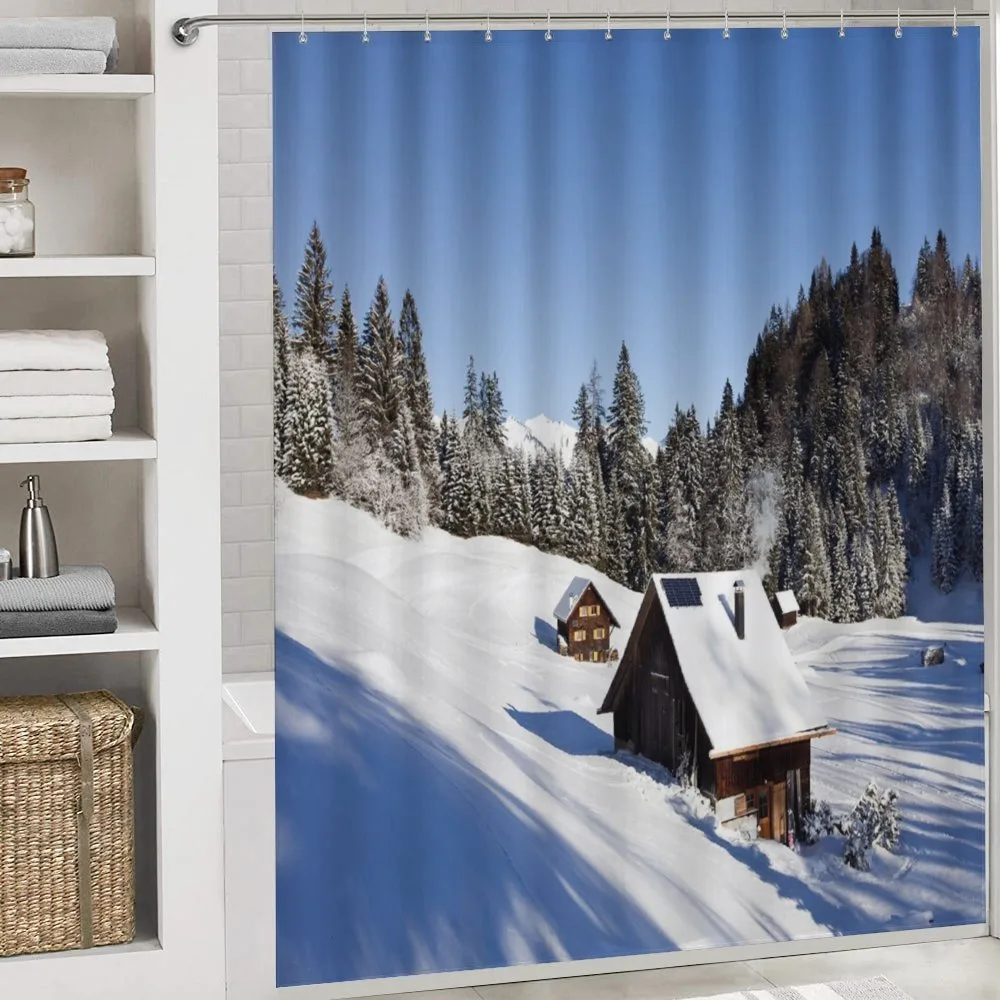 Log Cabins in Mountains — Detail 4
