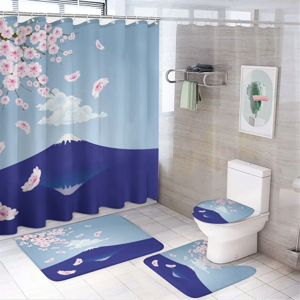 Mountain and Cherry Blossoms — Your design