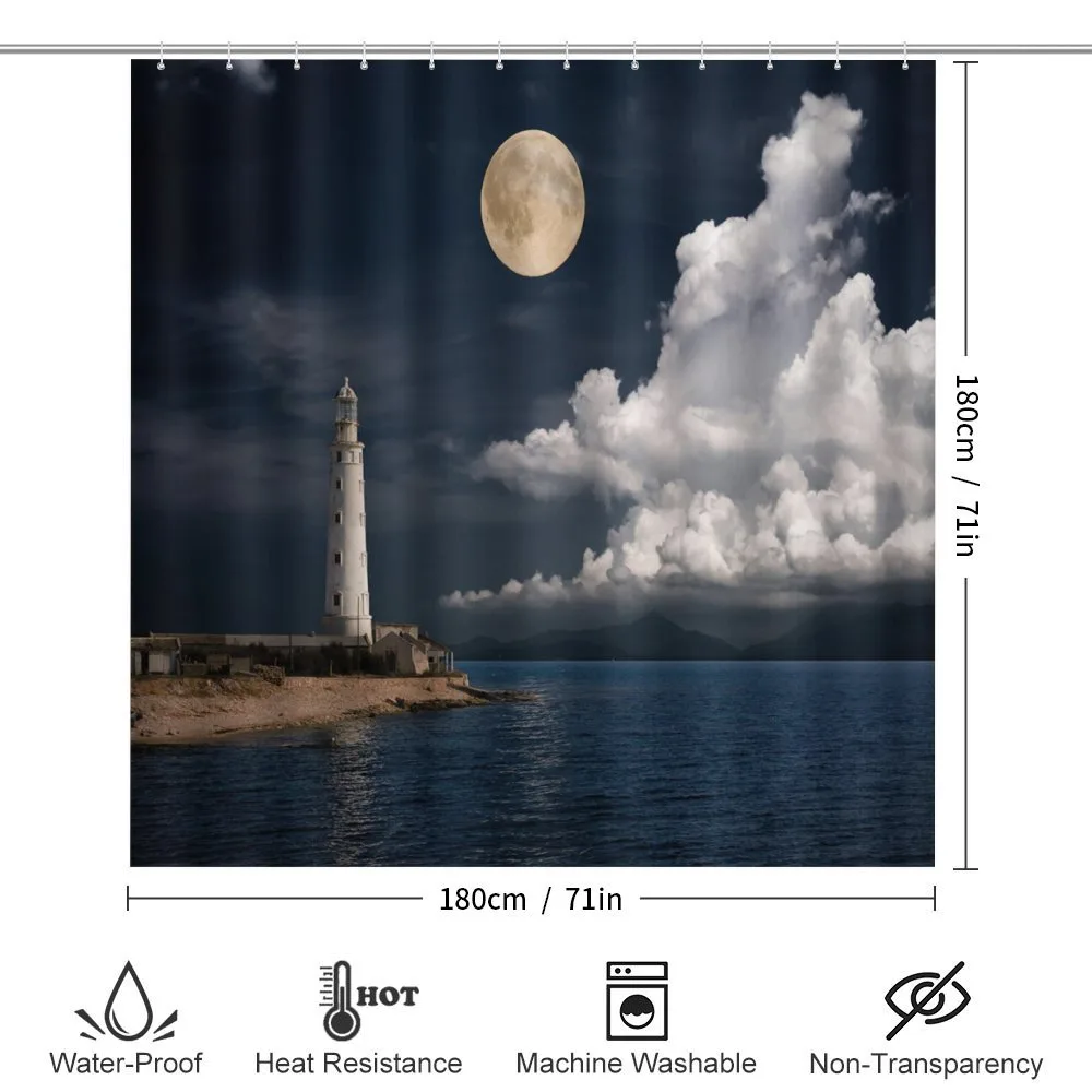 Old Lighthouse by Sea — Detail 2
