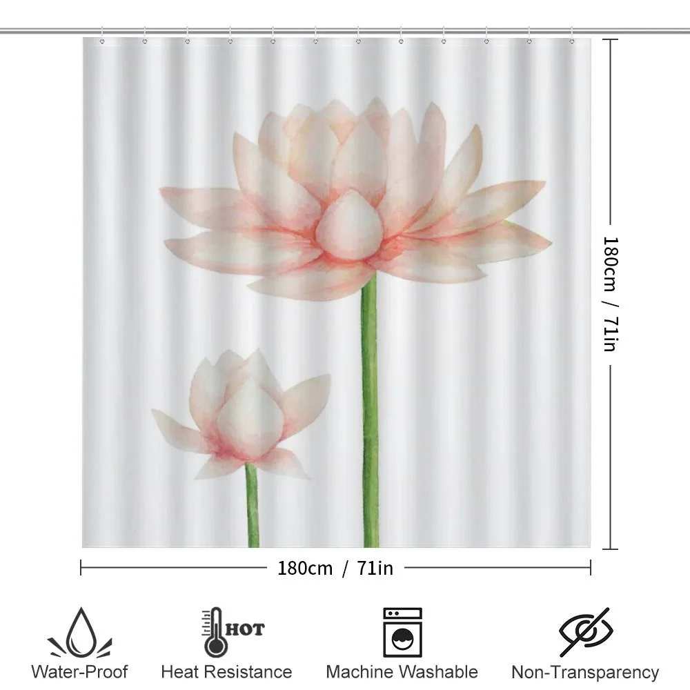 Pastel Blooming Lotus — Detail 2