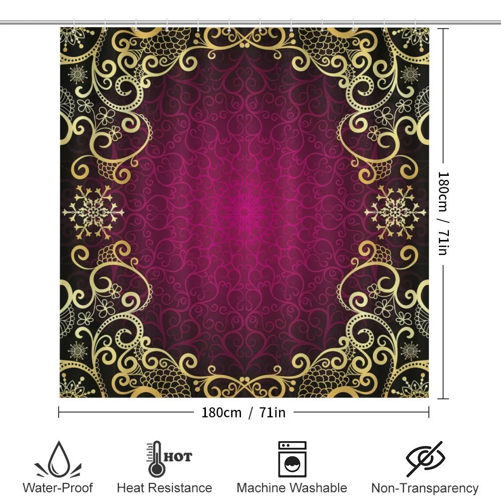 Purple Frame Curls — Detail 2