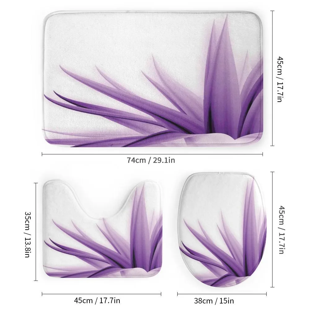 Purple Ombre Lotus Art — Detail 1