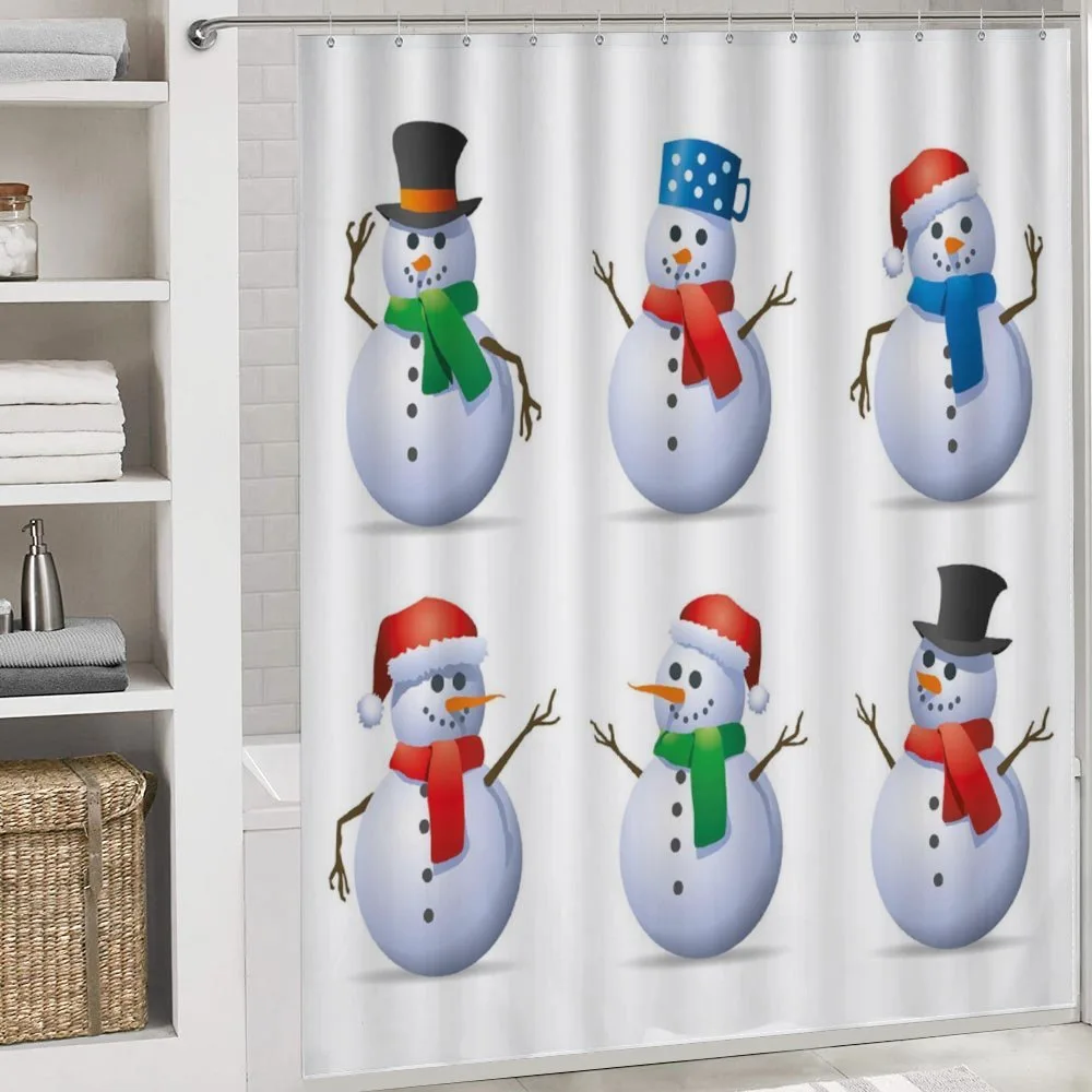 Snowmen with Hats — Detail 4