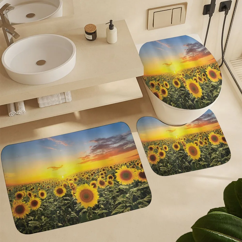 Sunflowers Field Dusk — Detail 5