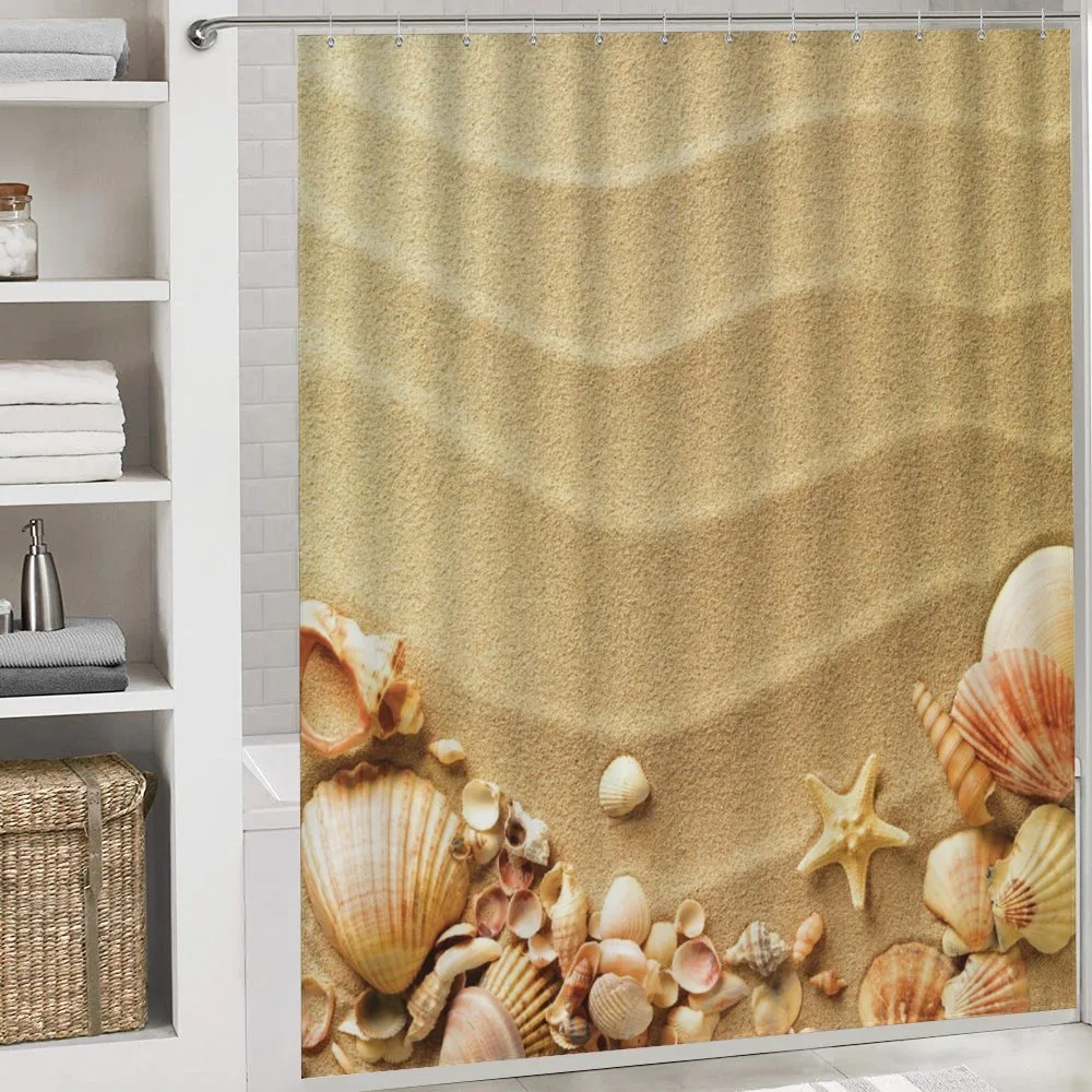 Various Seashells on Sand — Detail 4