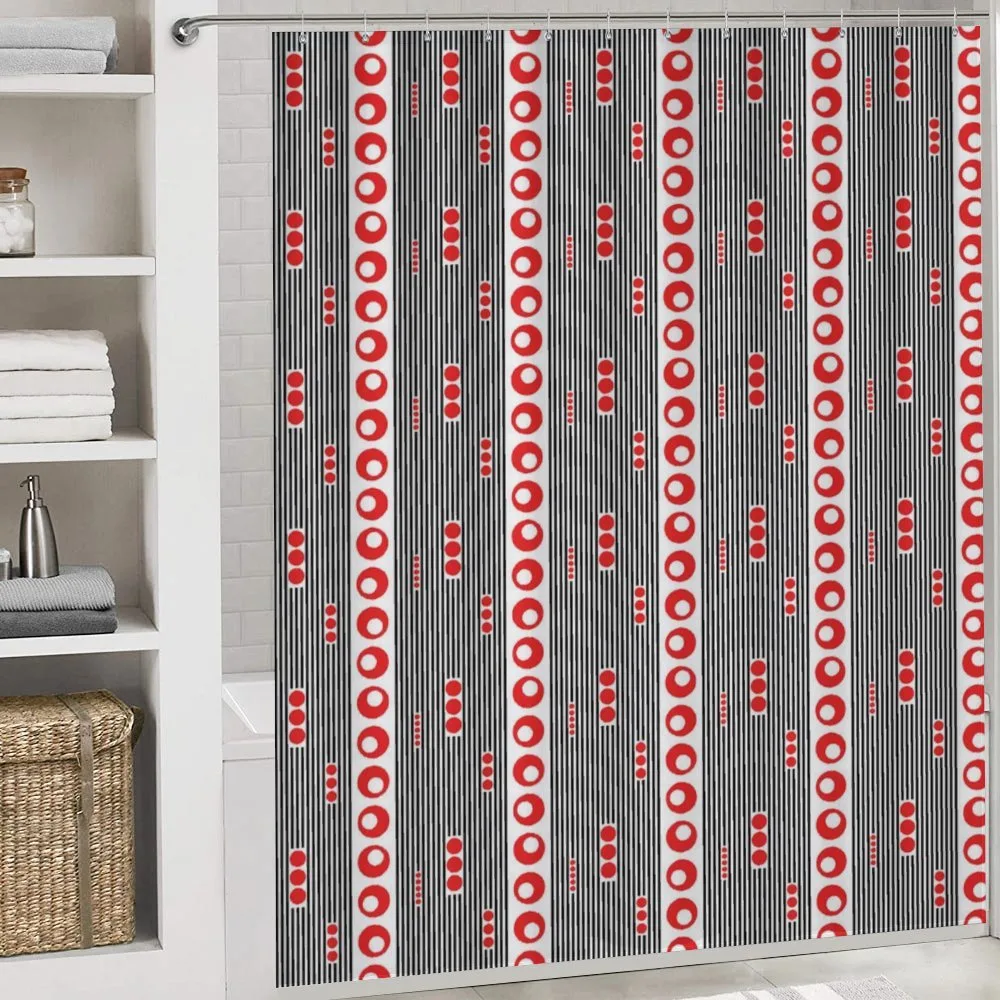 Vertical Stripes Circles — Detail 4