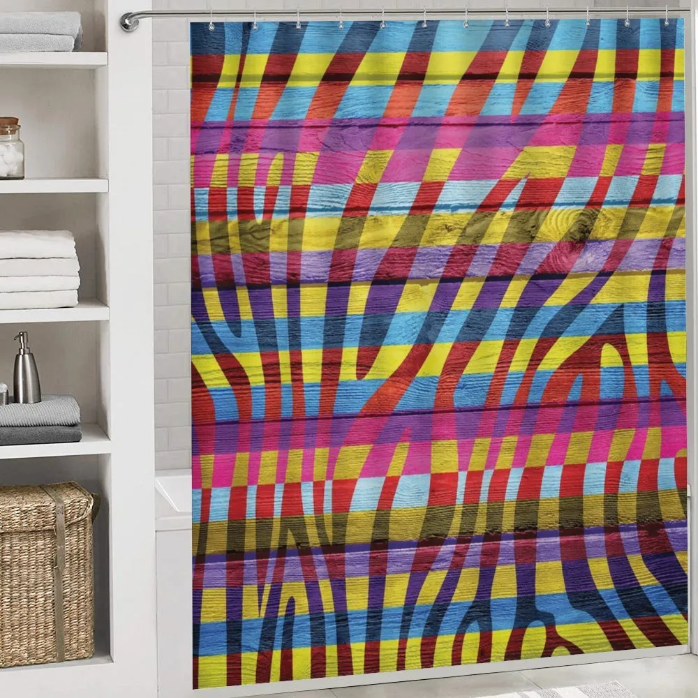 Vibrant Curvy Lines — Detail 4