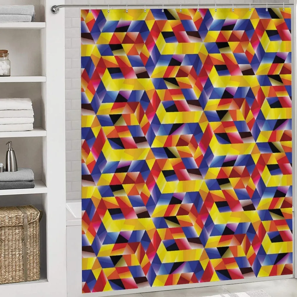 Vibrant Mosaic Forms — Detail 4