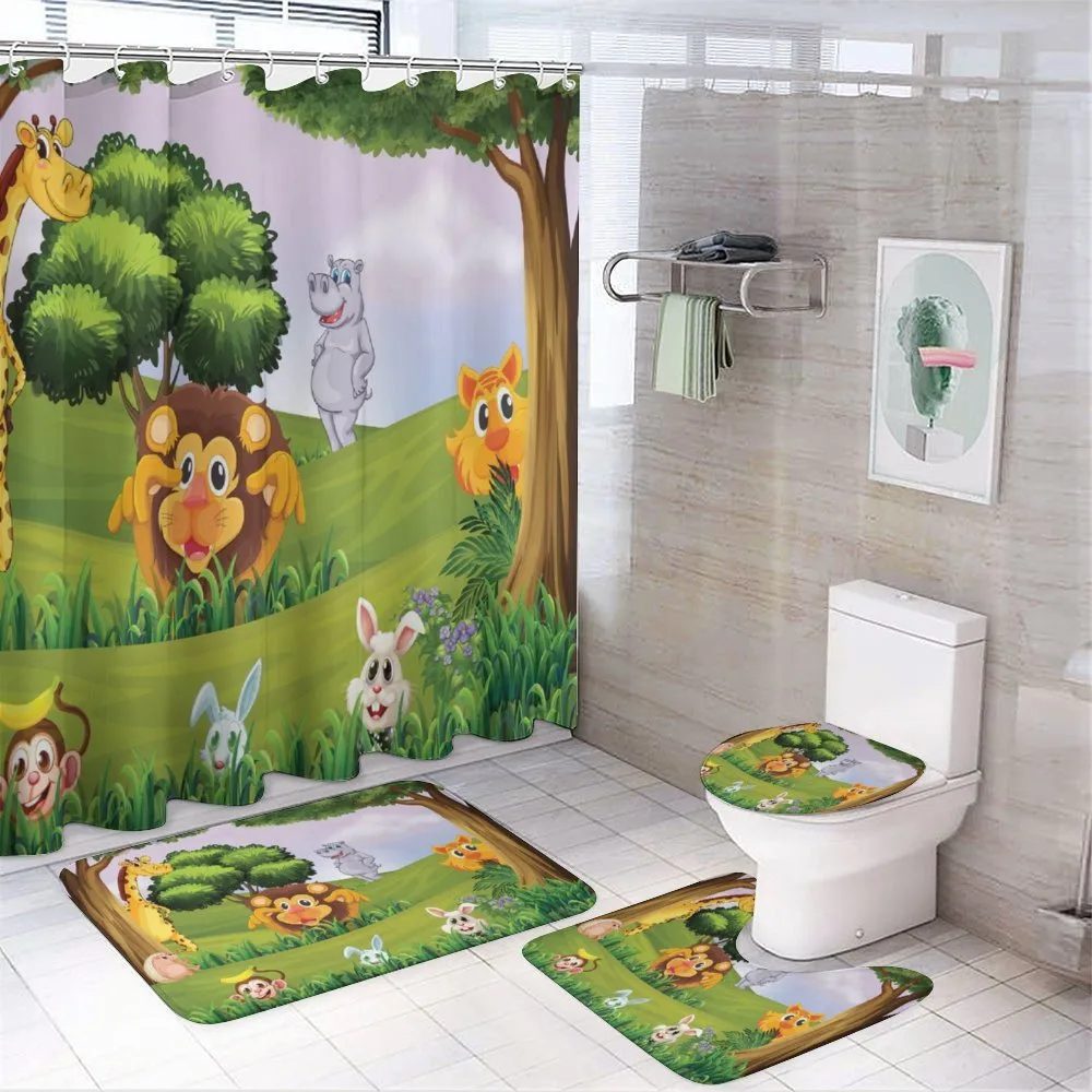 Animals in Forest Safari — Your design