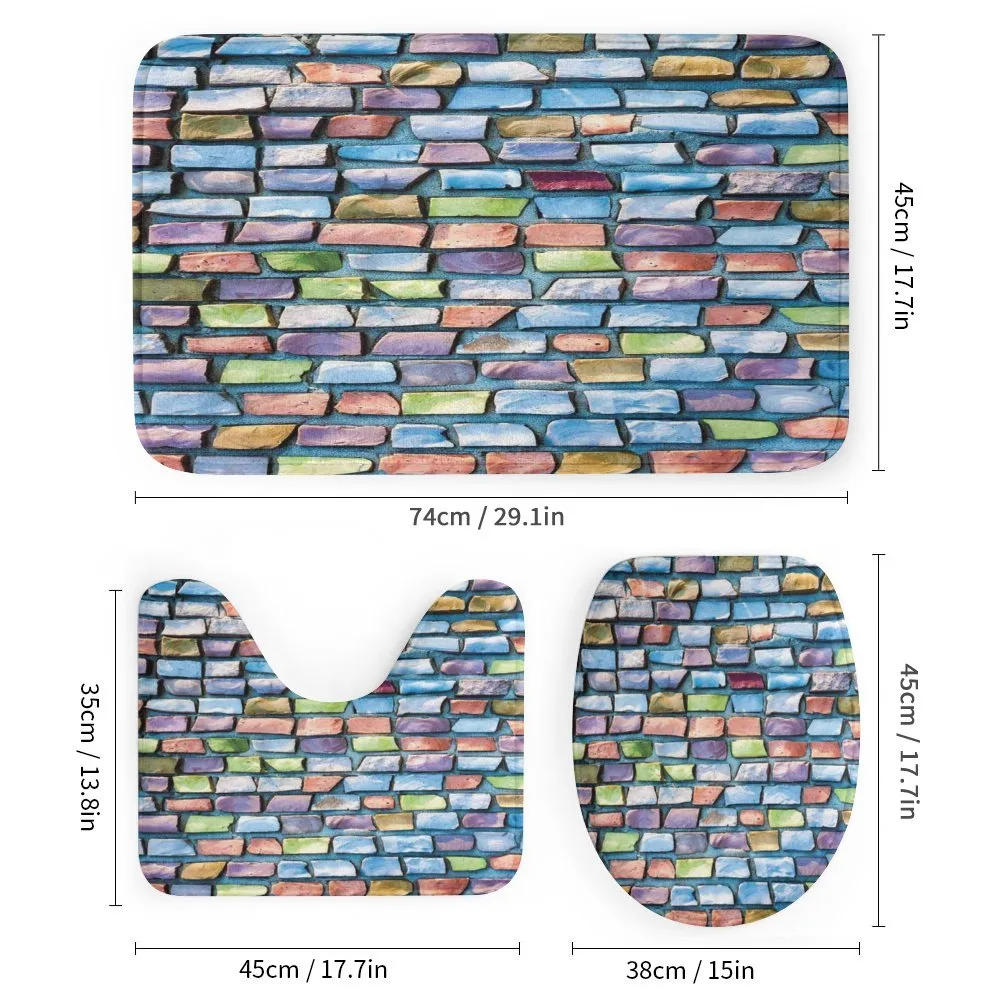 Colored Mosaic Walls — Detail 1