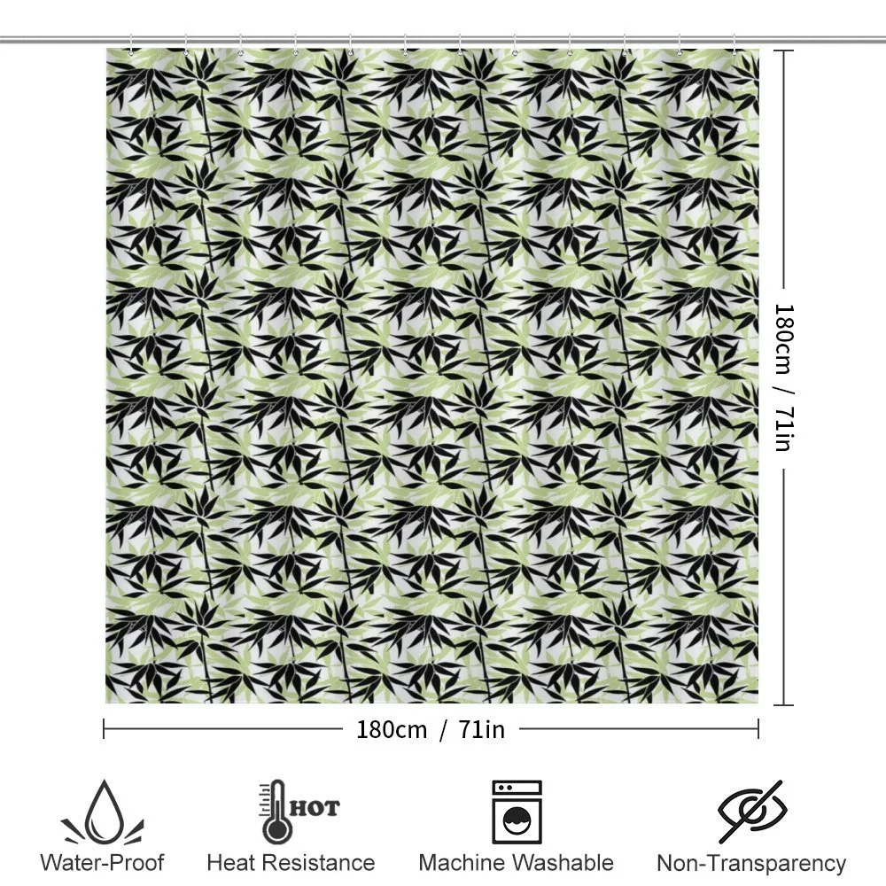 Eastern Bamboo Leaf Pattern — Detail 2