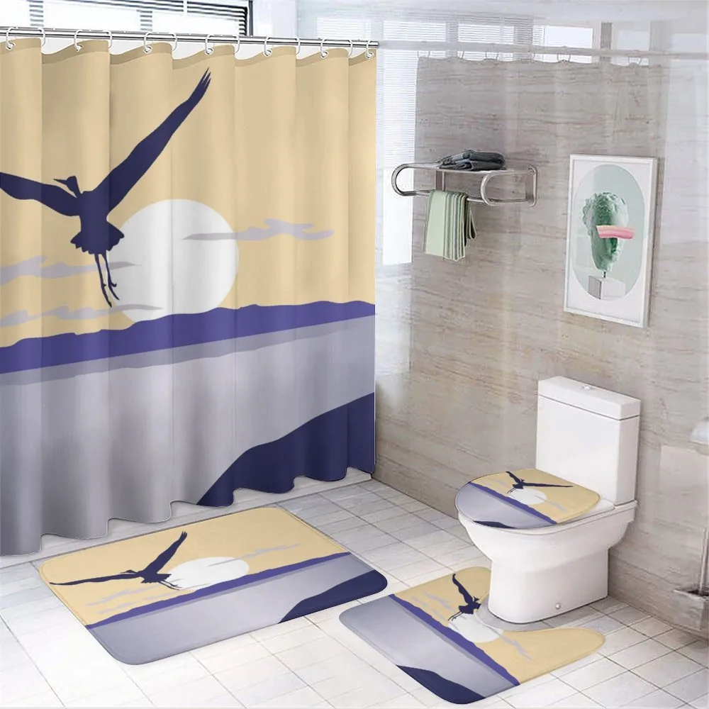 Flying Bird on Horizon — Your design