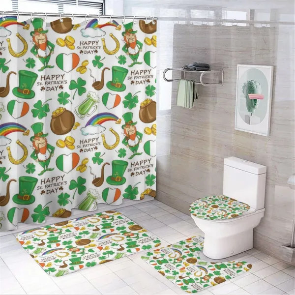 Irish Party on a shower curtain
