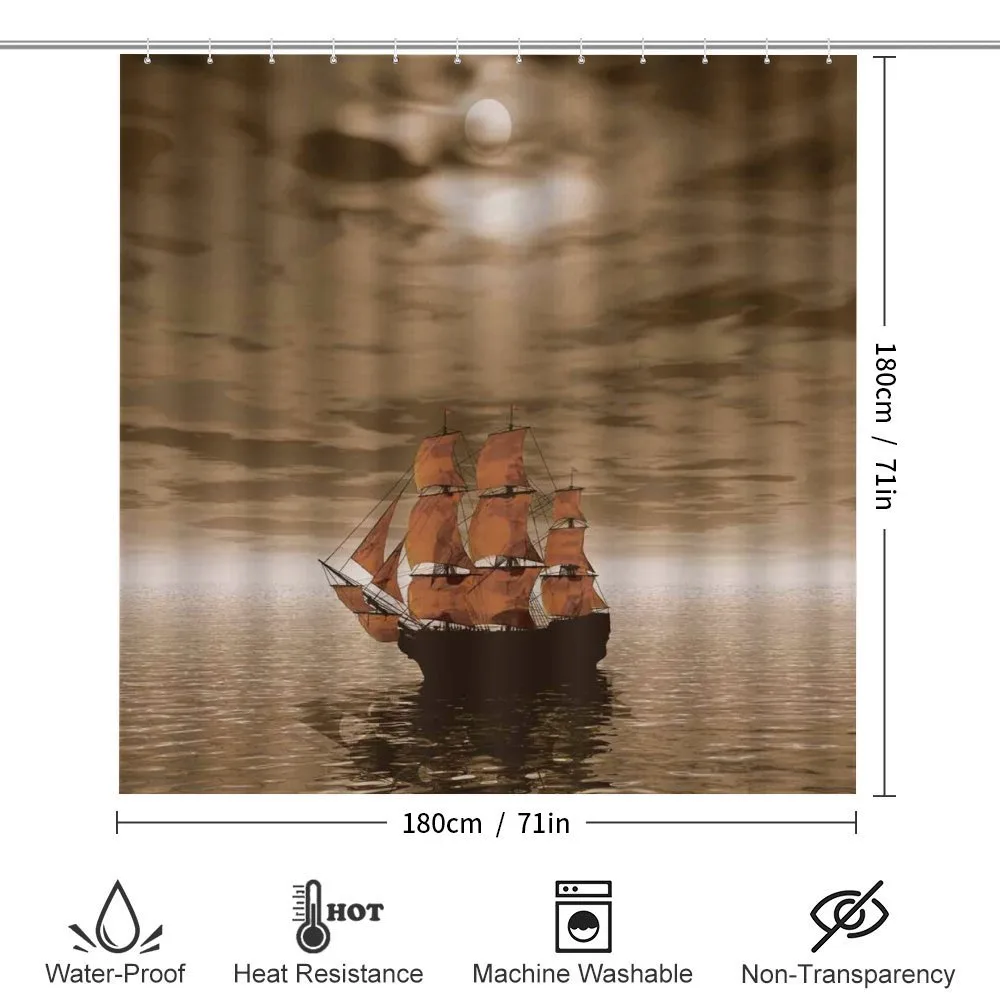 Lonely Ship Sailing — Detail 2