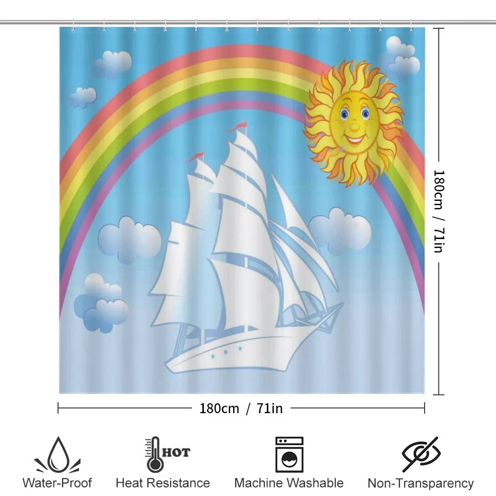 Motivational Ship Rainbow — Detail 2