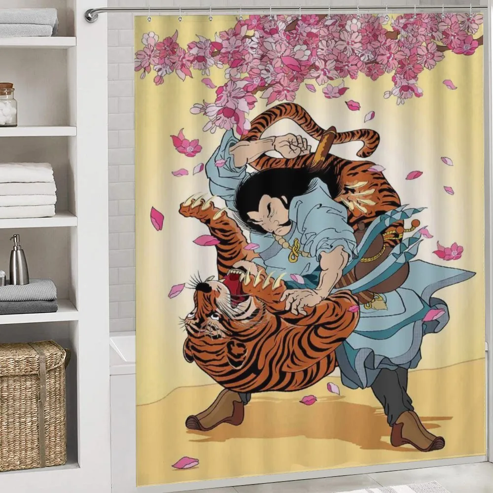 Samurai and Tiger — Detail 4