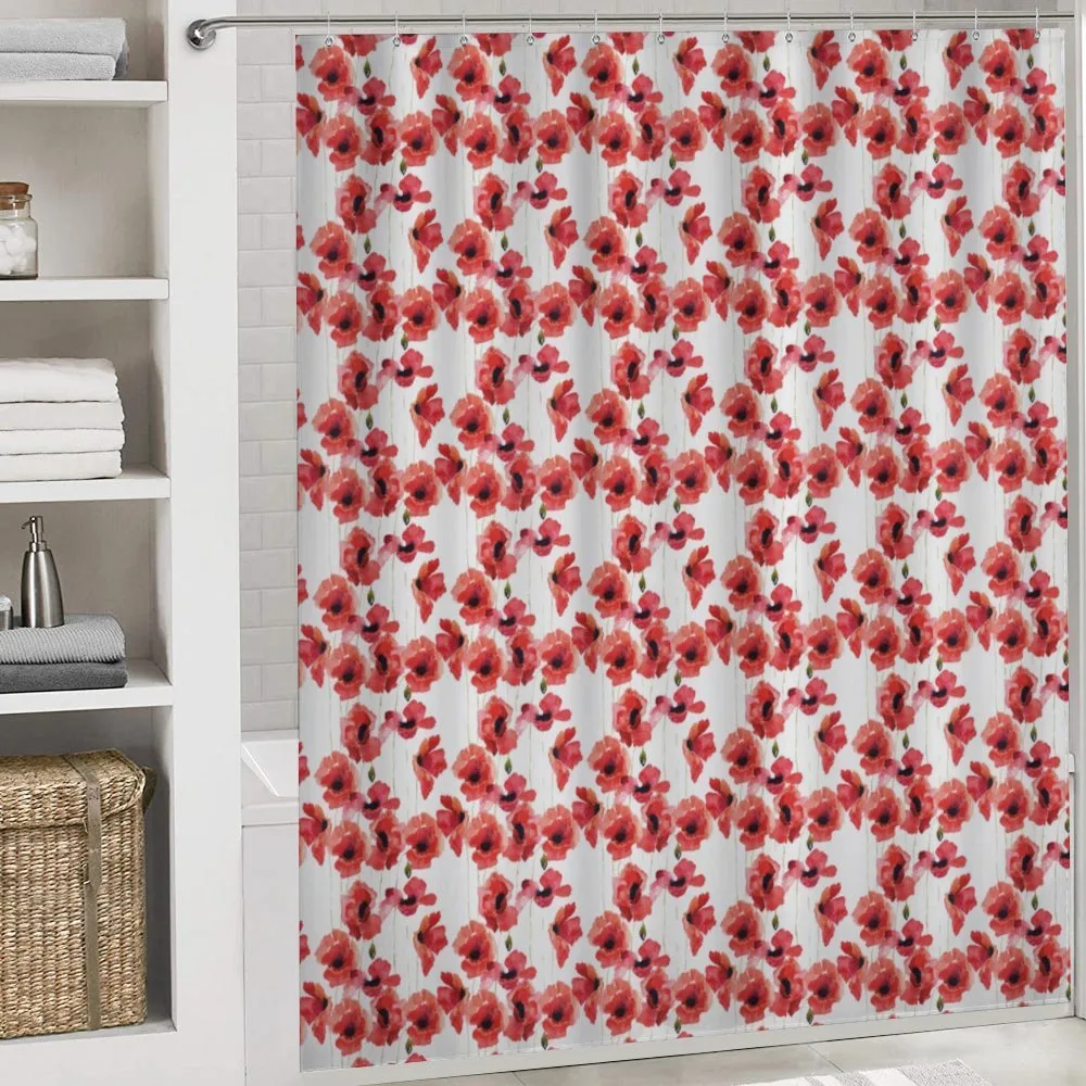 Spring Garden Poppy Art — Detail 4
