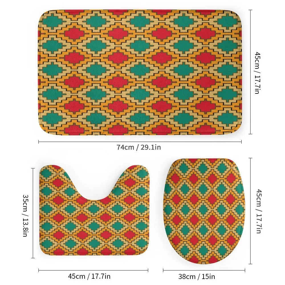 Stair Sided Tribal Shapes — Detail 1
