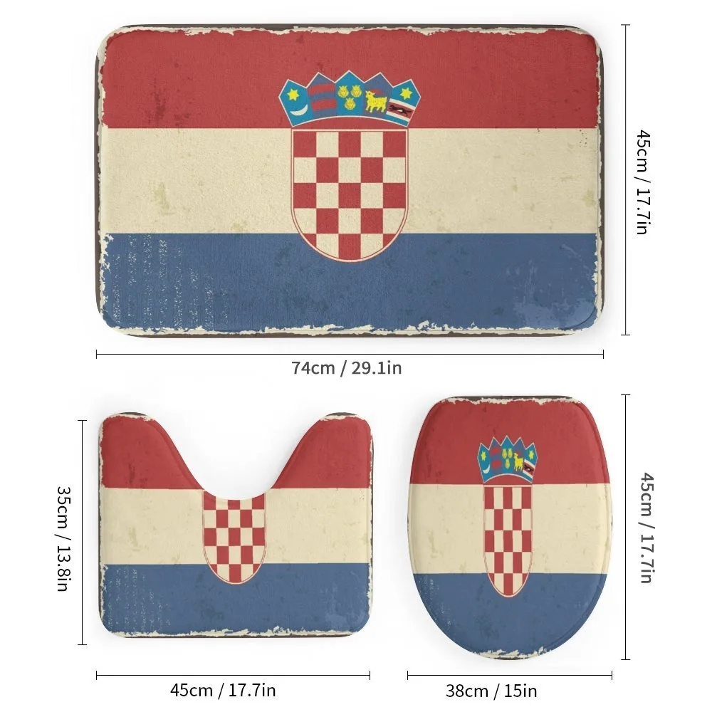 Vintage Look National Flag — Detail 1