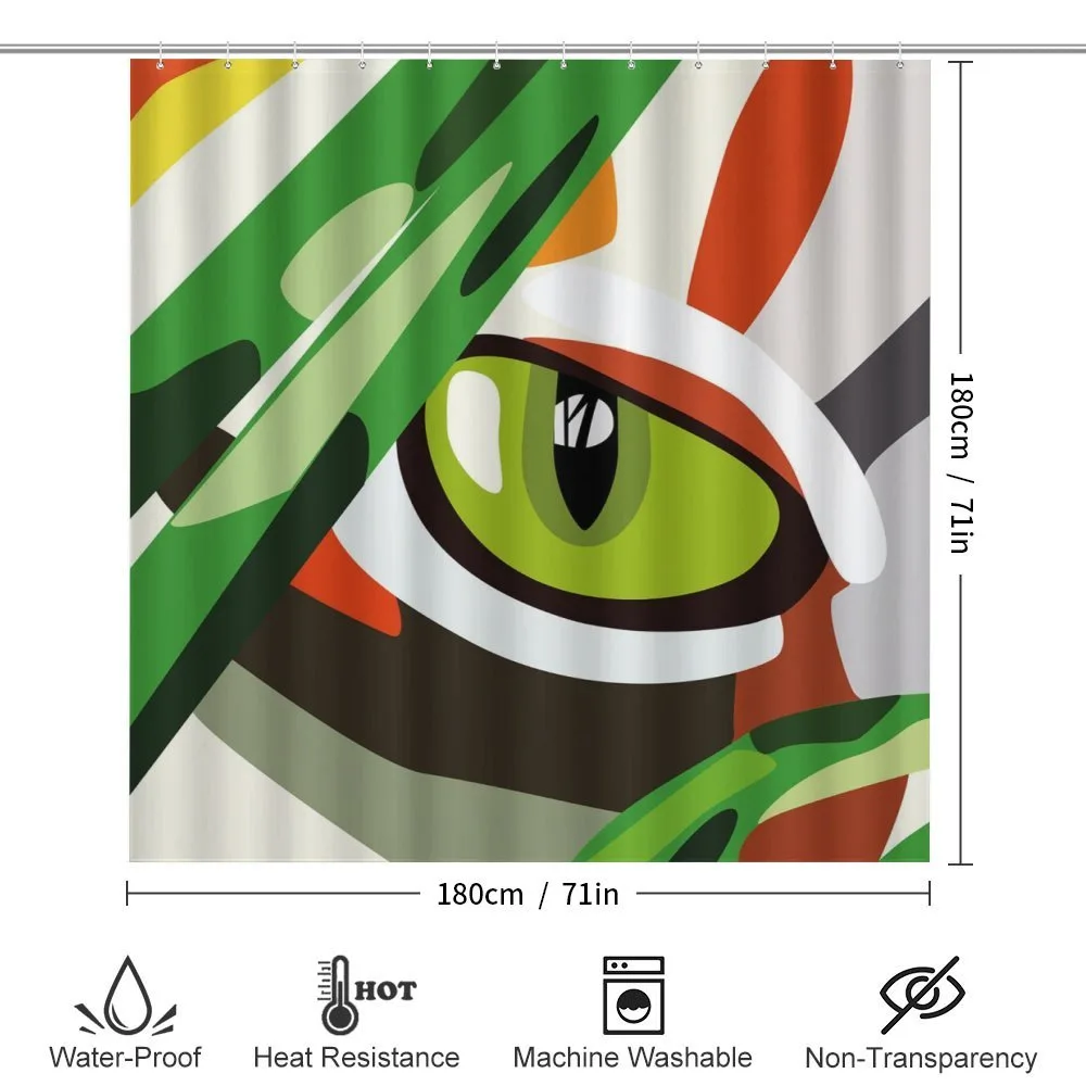 Wild Tiger Feline Cat Vivid — Detail 2