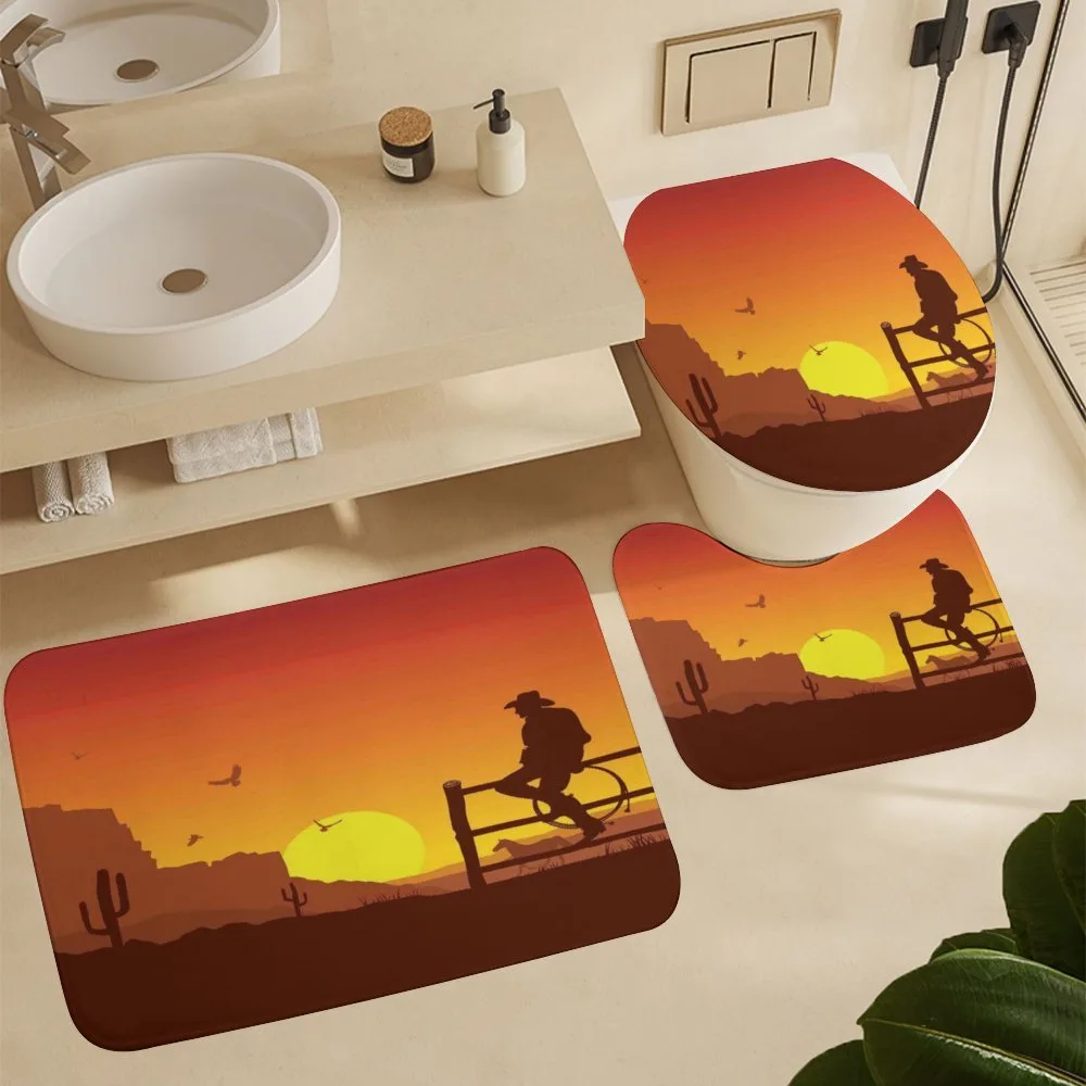 Wild West Sunset Scene — Detail 5
