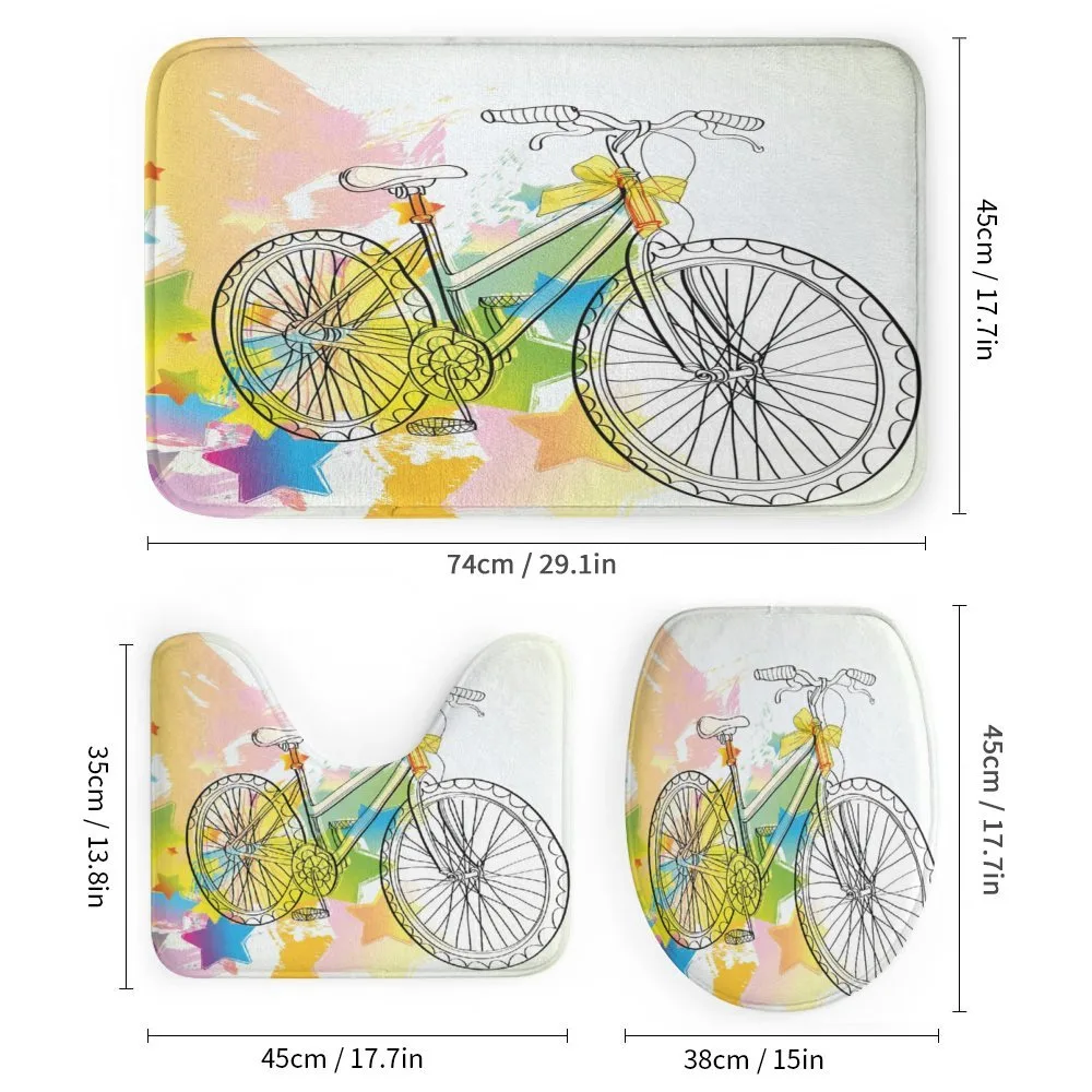 Abtract Colorful Bike — Detail 1