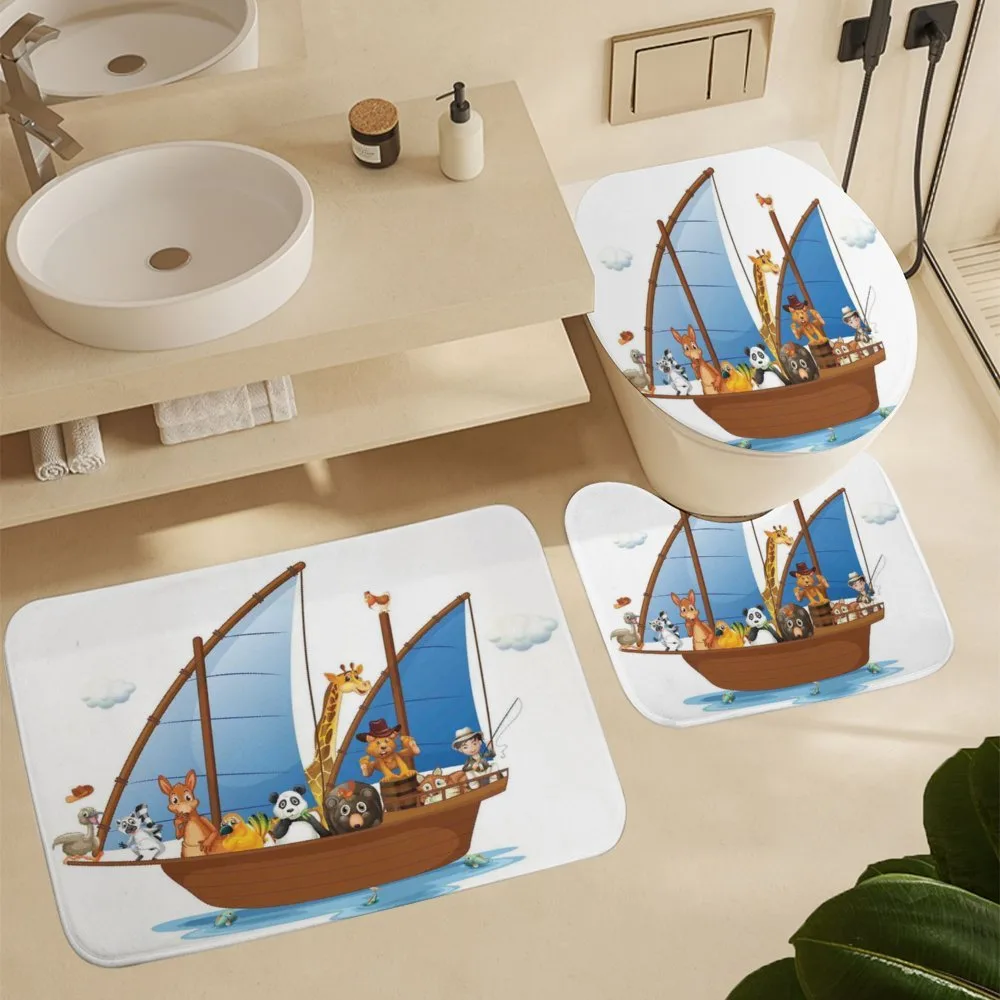 Animal Boat Sailing Ancient — Detail 5