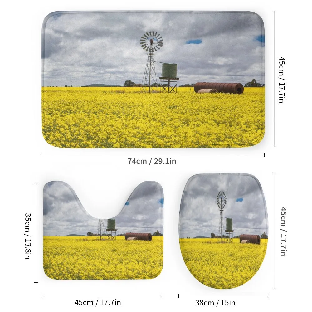 Canola Meadow Stormy — Detail 1