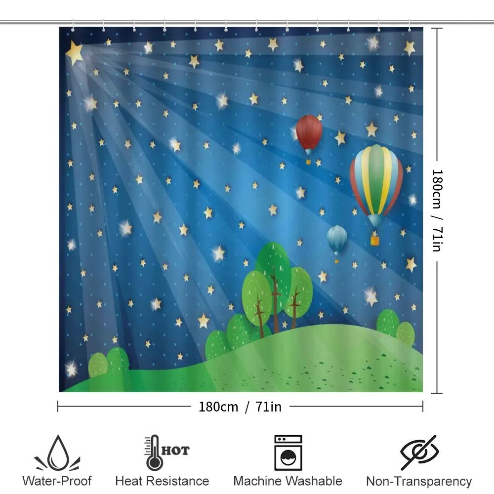 Cartoon Balloons Stars — Detail 2