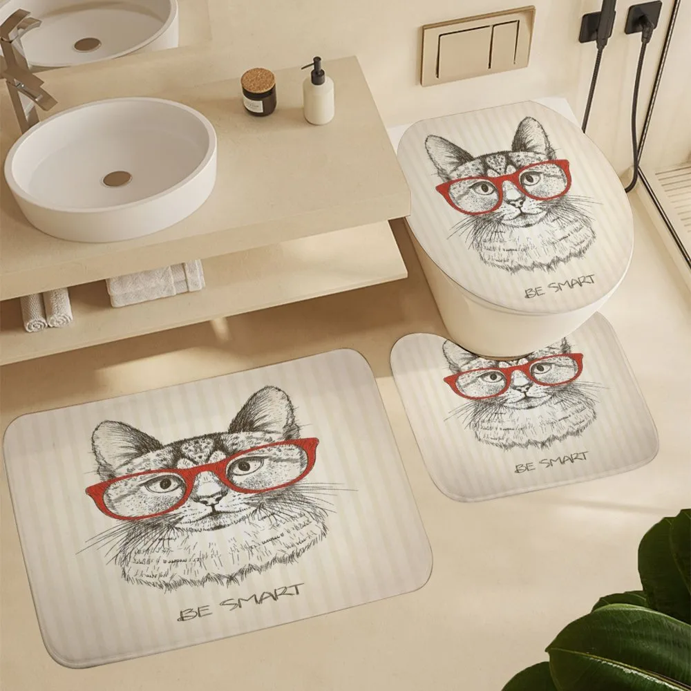Cat with Retro Glasses — Detail 5