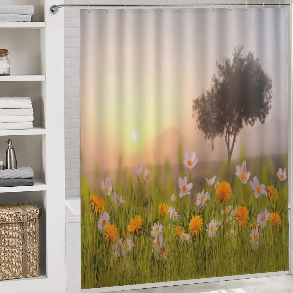 Daisies Tree Mist — Detail 4