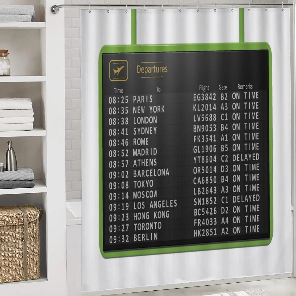 Flight List Departure Board — Detail 4