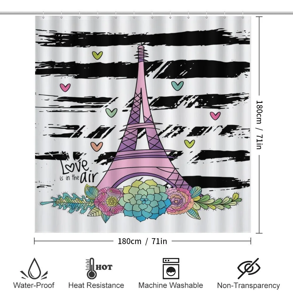 Hand Drawn Eiffel Tower — Detail 2