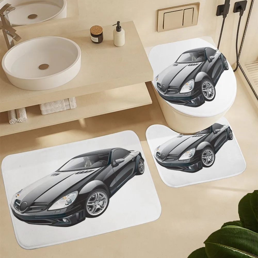 Modern Black Sports Car — Detail 5