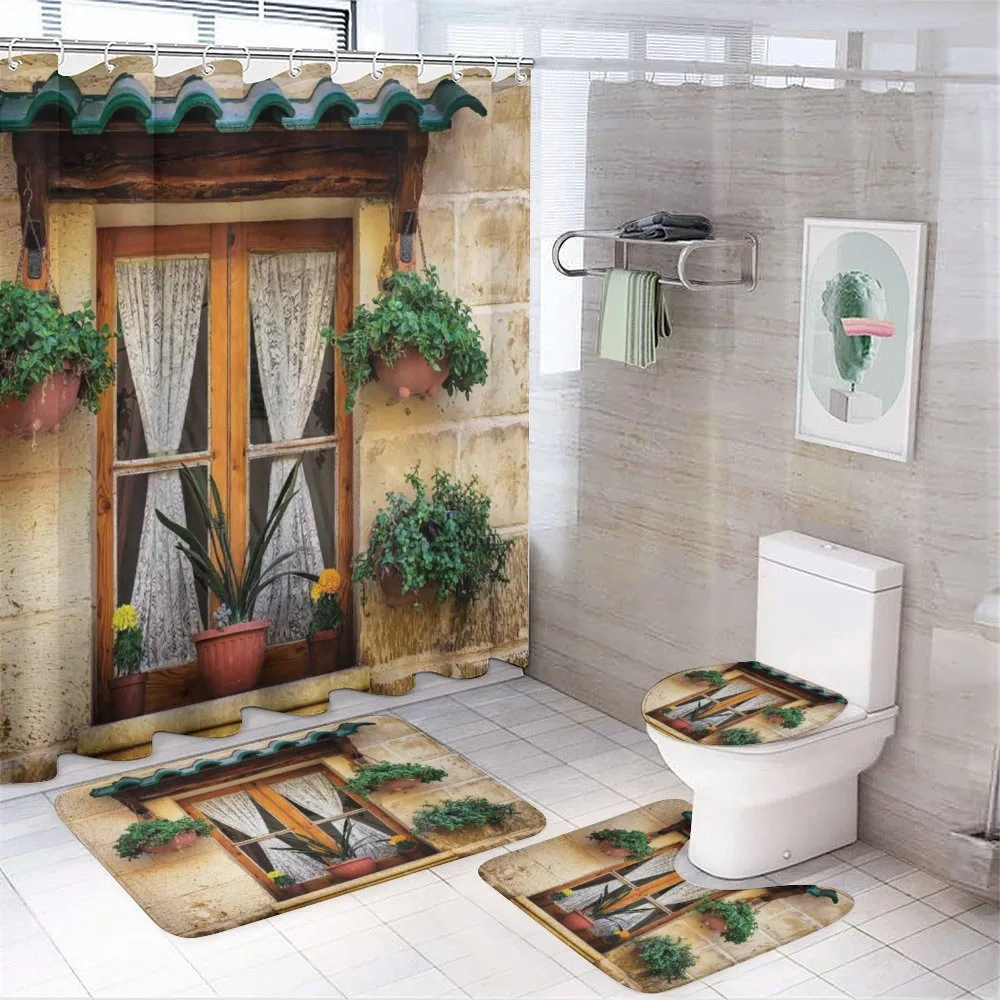 Old Window and Flowers — Your design