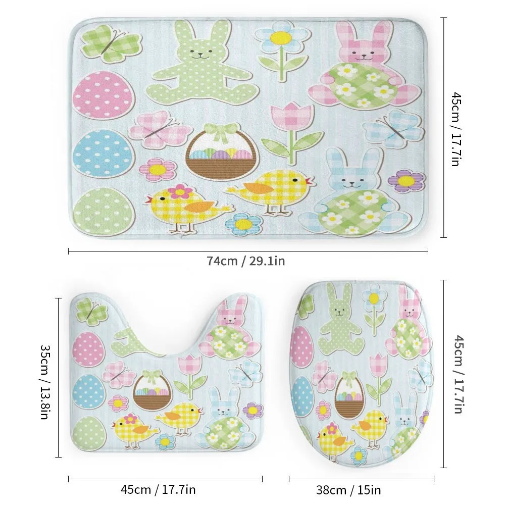 Pale Nursery Bunnies — Detail 1