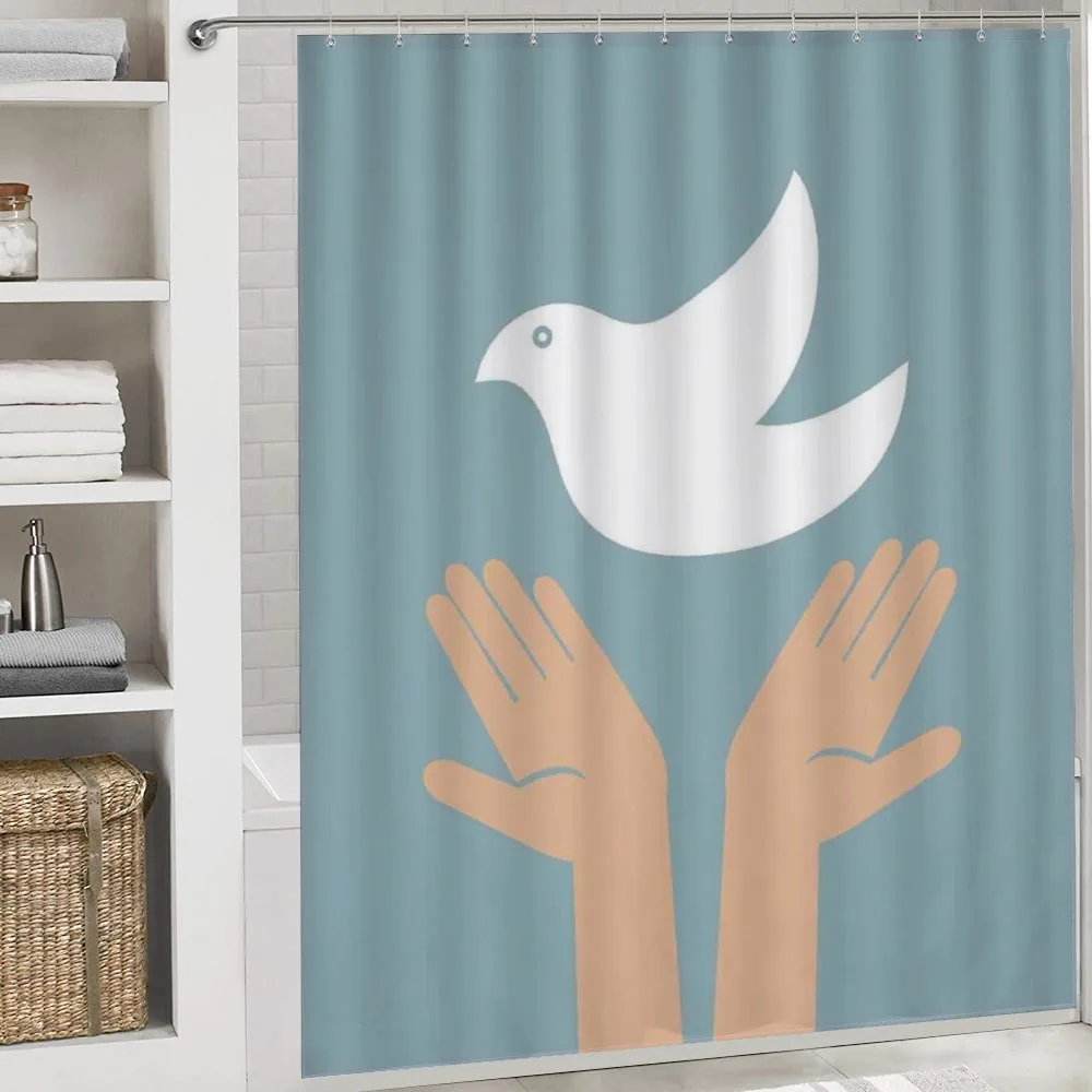 Peace Dove Flying Hands — Detail 4