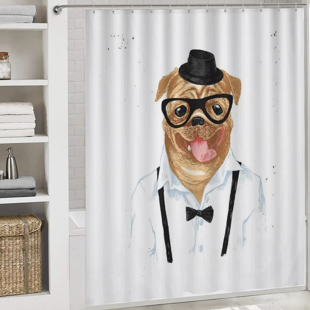 Pug with Formal Clothing — Detail 4