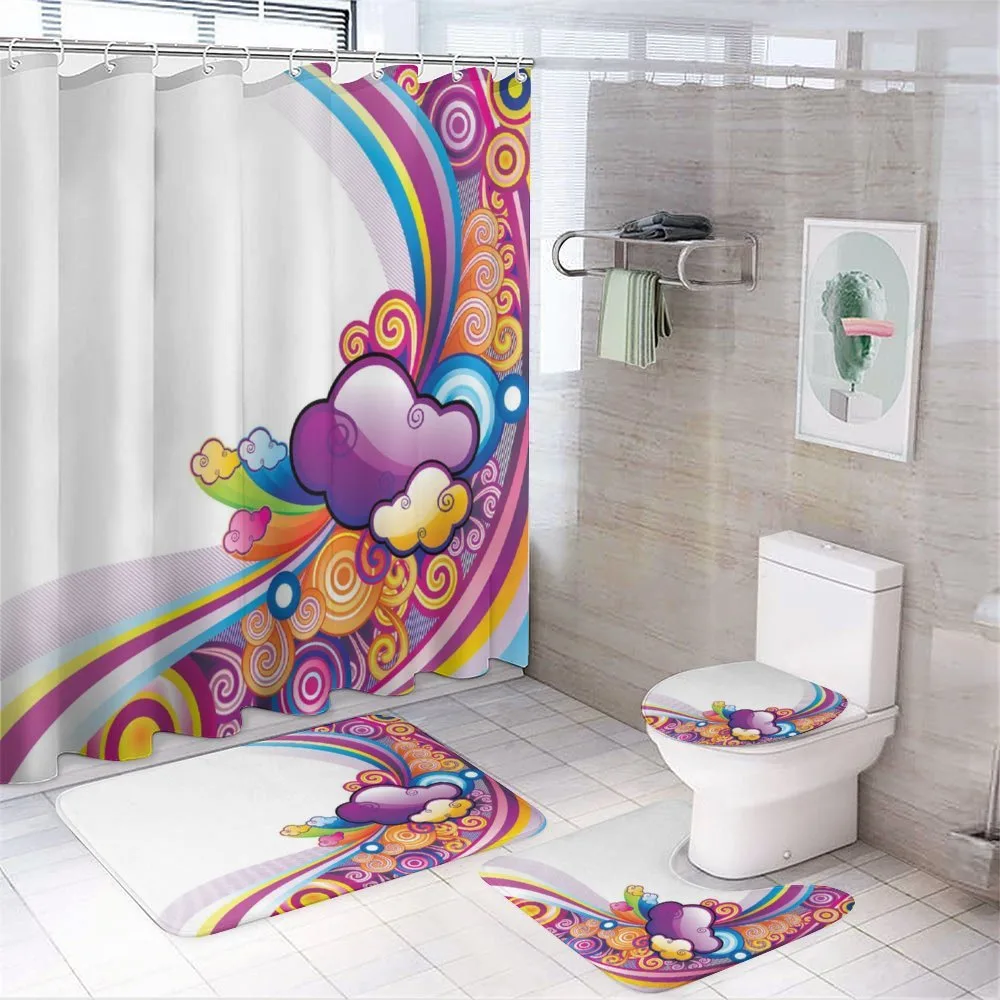 Rainbow Colored Clouds — Your design