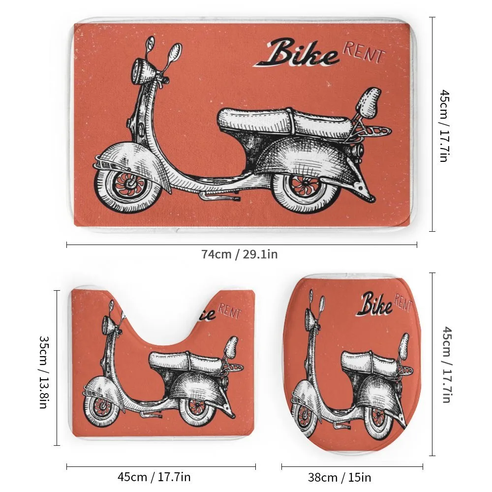 Scooter Bicycle Sign — Detail 1