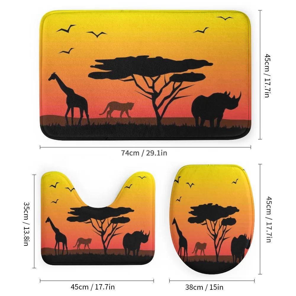 Silhouette of Animals — Detail 1