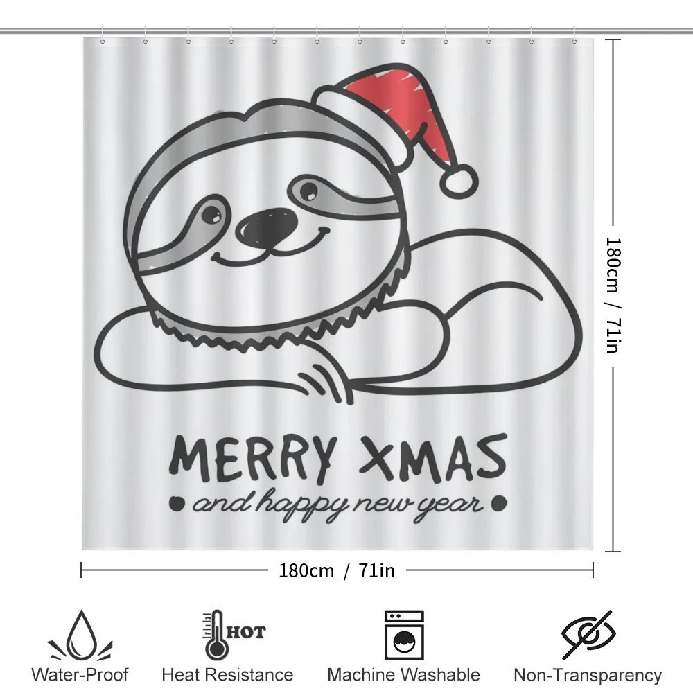 Sloth Christmas Hat — Detail 2