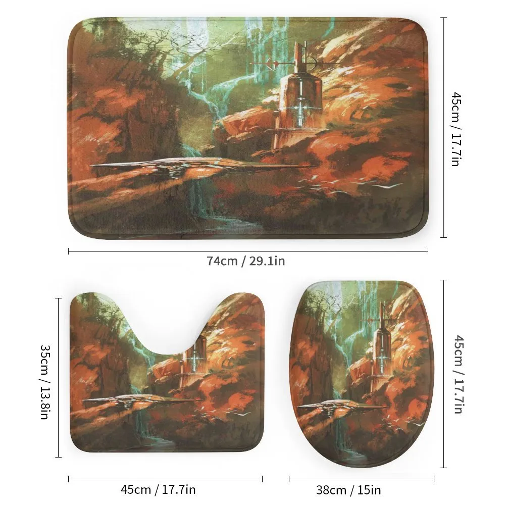 Spaceship in Canyon — Detail 1