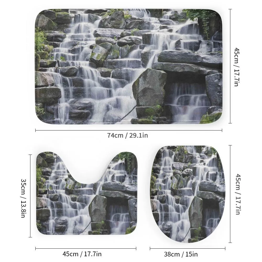 Stream on Rock Nature — Detail 1