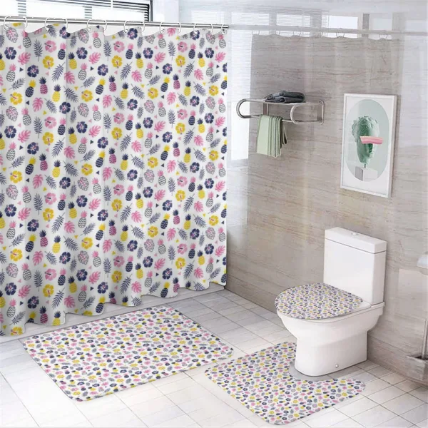 Tropical Nature on a shower curtain